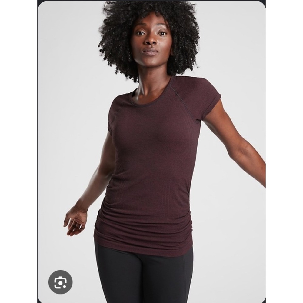 Athleta Speedlight Heather Tee medium